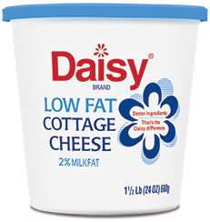 Daisy Cottage cheese is a great snack if you have morning sickness.