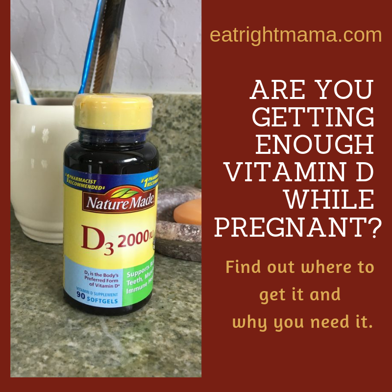 Many #pregnant women don't get enough Vitamin D. Find out why you need it and where to get it. #pregnancy #vitaminsupplements #vitaminD #pregnancynutritionhttp://bit.ly/2KwkQ9p