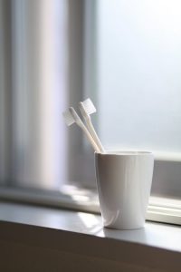 Brushing your teeth can improve your fertility? Yes! More at eatrightmama.com.